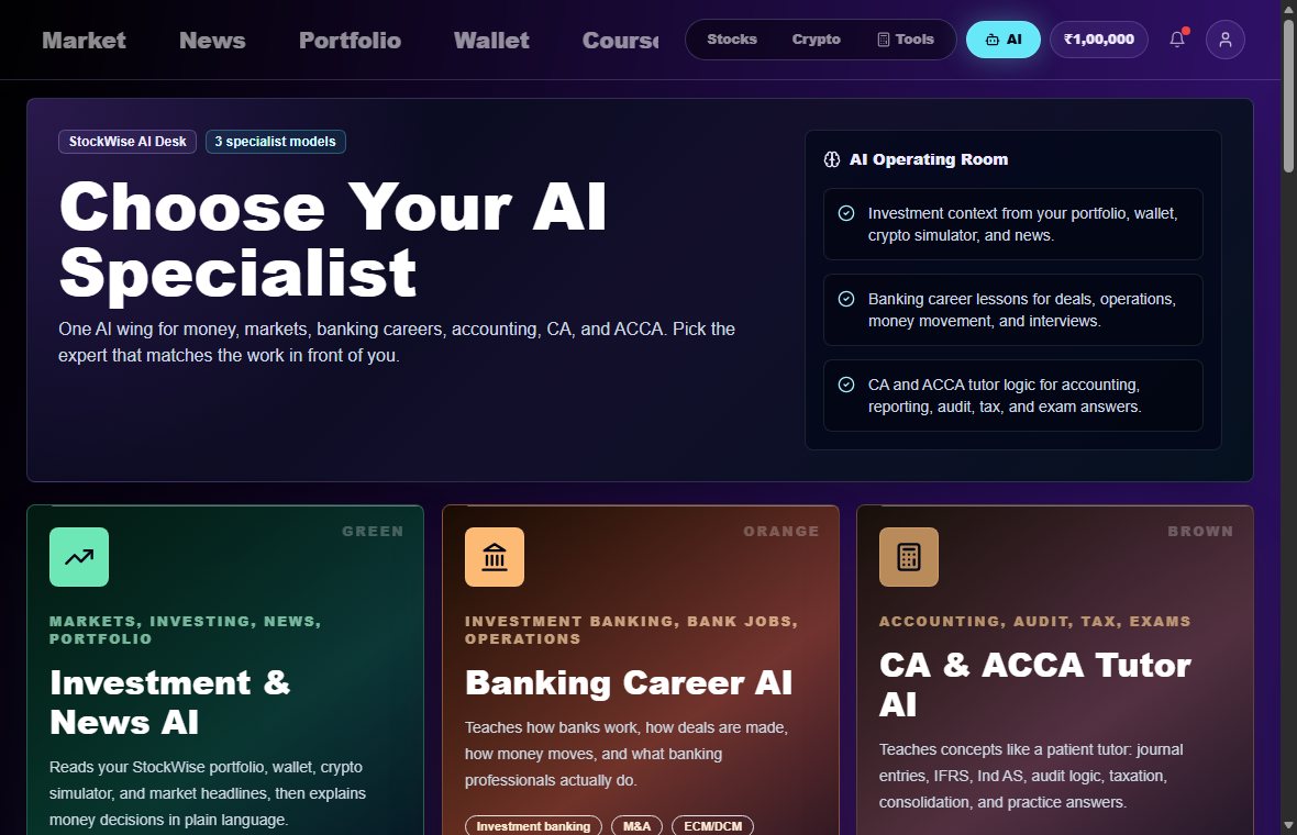 AI Finance Hub screenshot